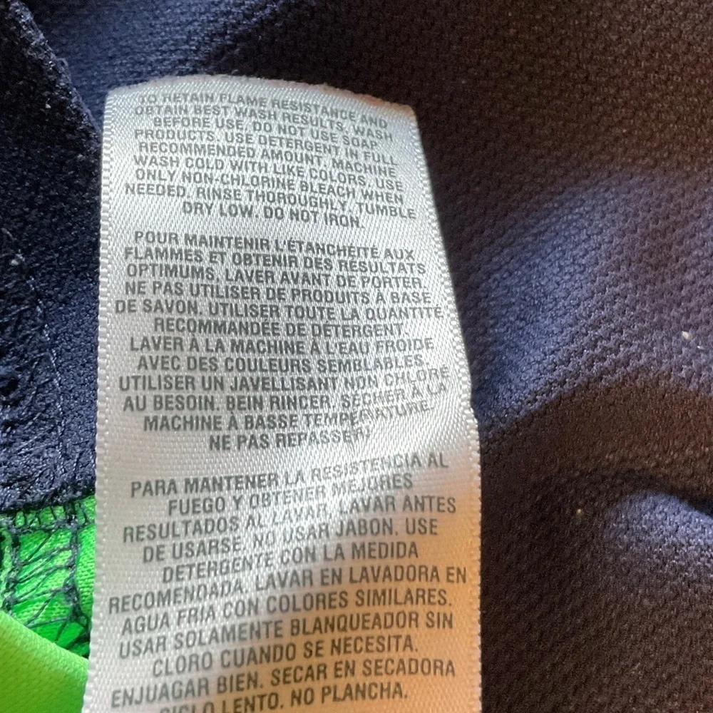 Carter's Navy and Green Short Sleeve Tee